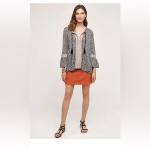 Anthropologie Anama Flawless Riada embroidered tunic